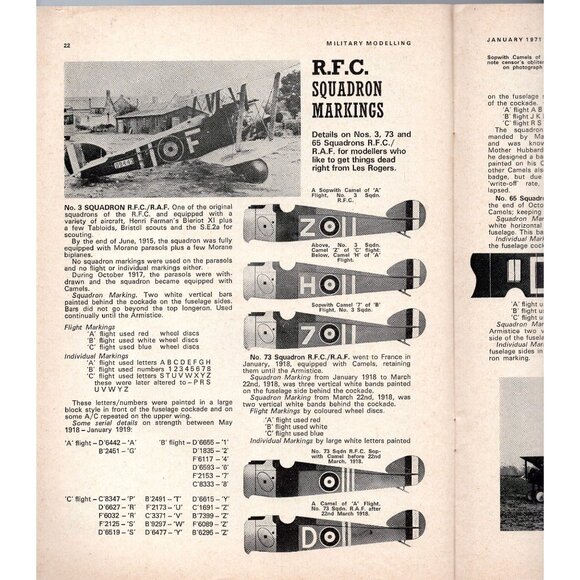 Military Modelling Hobby Magazine Issue Number ONE, Jan. 1971, Complete Original - Picture 4 of 5